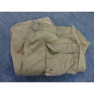 Boulder Creek Cargo Pants‎ Mens 44x38 Big Brown Pockets Flaws